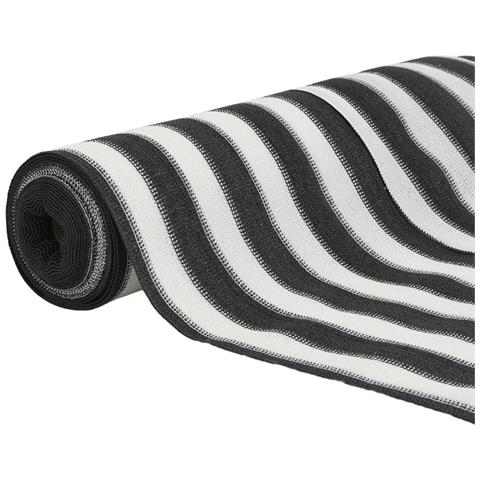 Rete Per Privacy Antracite E Bianca 1,8x10 M In Hdpe 195 G /m - Foto 3