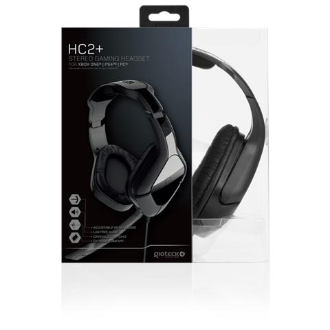 HC2 Cuffie a Padiglione con Microfono Connessione USB per PS4/Xbox One /PC Colore Nero - Foto 3