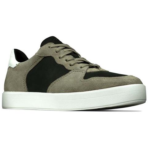 Uomo Hero Jump Mezza Scarpa Beige Nero Pelle Scamosciata 41 - Foto 2