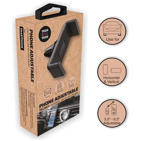Supporto Automatico Per Smartphone Da 3,5 A 6,5 Ã¢â‚¬â€¹ã¢â‚¬â€¹- Meccanismo Di Bloccaggio - Posizione Orizz - Foto 1
