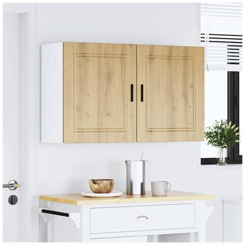 Pensili Da Cucina 2 Pz Porto Rovere Artigianale In Truciolato - Foto 3