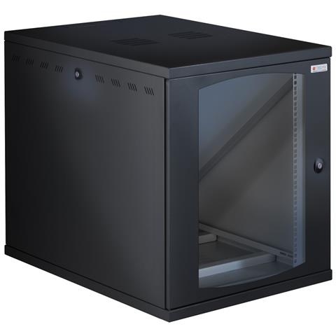 I-CASE EW-26813BK rack 13U Da parete Nero - Foto 4