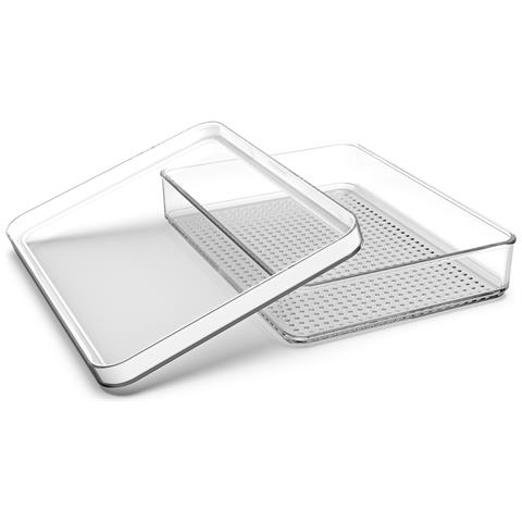 1050990000WS parte e accessorio per frigoriferi /congelatori Cassetto Trasparente, Bianco - Foto 4