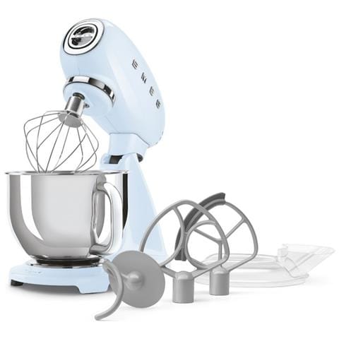 Robot da Cucina SMF05BLEU Stile Anni 50 Potenza 1000W Capacità 4,8 Litri Colore Blu Pastello - Foto 3