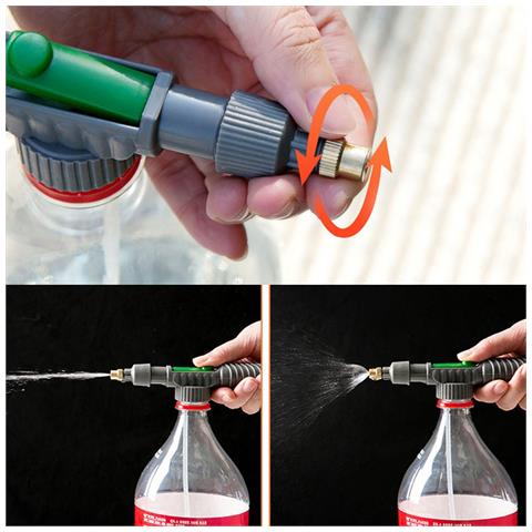 Spruzzatore A Pressione Manuale - Strumento Multifunzione Per Irrigazione E Pulizia Giardino - Foto 2
