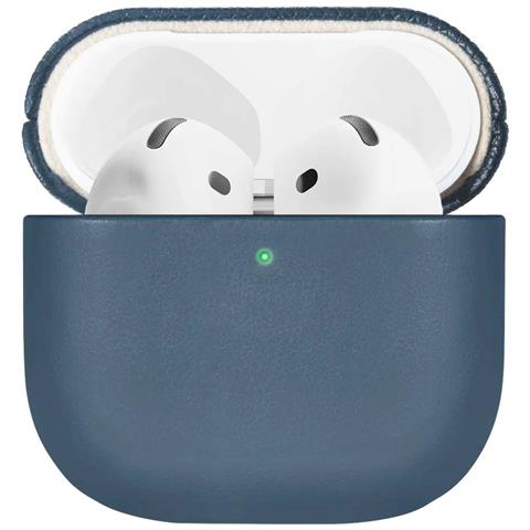 Custodia Per Airpods 4 Serie Re Classic In Materiali Riciclati Ed Eco-responsabili, Blu - Foto 2