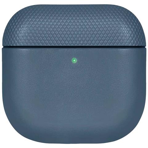 Custodia Per Airpods 4 Serie Re Classic In Materiali Riciclati Ed Eco-responsabili, Blu - Foto 1