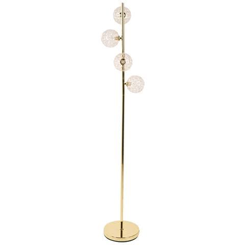 Lampada Da Pavimento Anadyr Vetro Beige - Foto 2