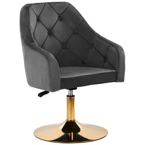 sedia girevole QS-BL14G grigia - Foto 1