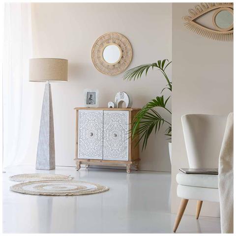 Credenza In Legno Con 2 Porte 78x40x79 - Foto 2