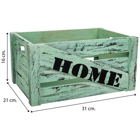 Cassettiera In Legno Set 2 Pezzi 36x26x18 - Foto 8