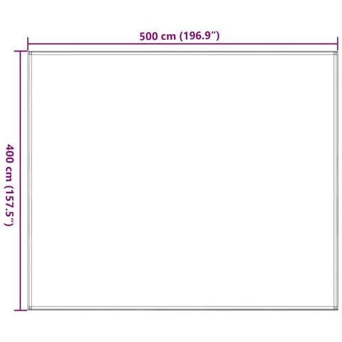 Tappeto da Tenda Verde Chiaro 400x500 cm HDPE - Foto 7