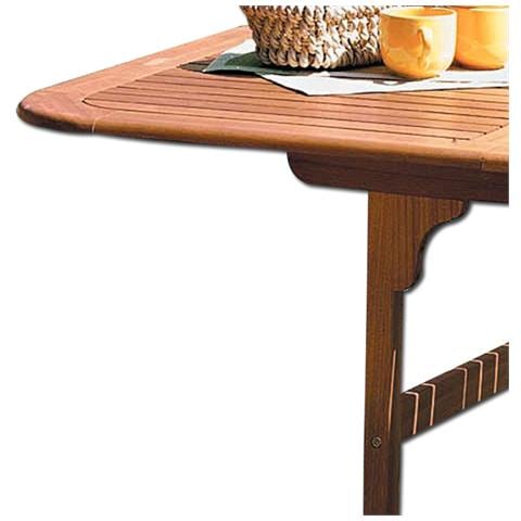 Tavolo da esterno in legno con finitura ad olio - Foto 2