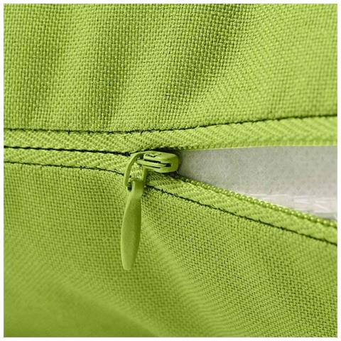 Cuscini Da Esterno 2 Pz 45x45 Cm Verde Mela - Foto 4