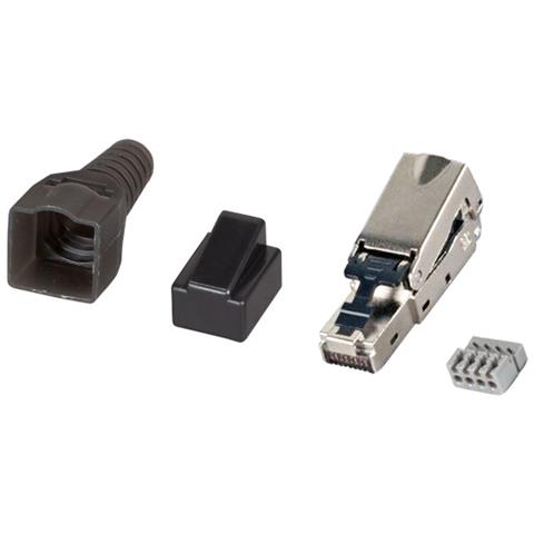 IWP-8P8C-CAT6AS - Plug Modulare RJ45 Cat. 6A Schermato Toolless - Foto 4