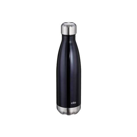 Bottiglia Termica Nero Metallizzato Inox L0,5 - Foto 1