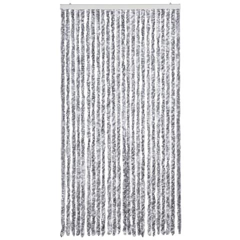 Zanzariera Bianco E Grigio 100x220 Cm Ciniglia - Foto 6