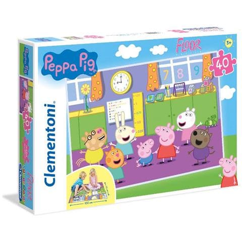 CLM25458 Puzzle da 40 Pezzi da Pavimento - Peppa Pig - Foto 1