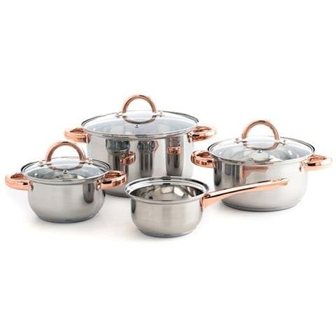 Batteria Da Cucina Vanity Acciaio Inossidabile (4 Pcs) S2701415 - Foto 1