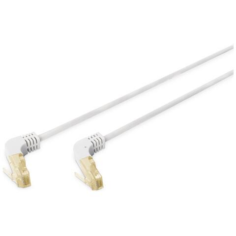 Cavo patch CAT 6A S /FTP, connettore angolato a 90° - Foto 1