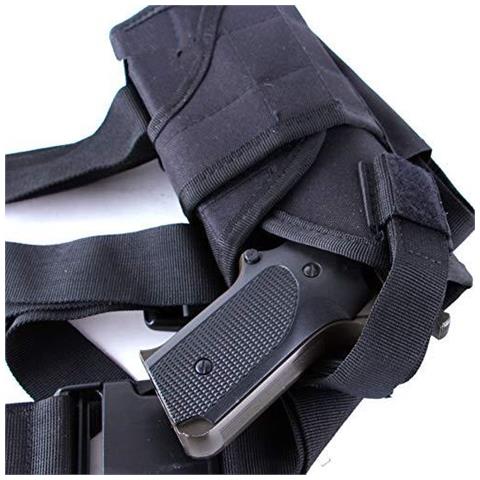 Gamba Sinistra Tattico Fondina Della Pistola Fondina Alla Coscia Fondina Con Porta Caricatore Arma Fondina Per La Caccia Softair Giochi Militari Paintball Formazione O Cosplay - Foto 4
