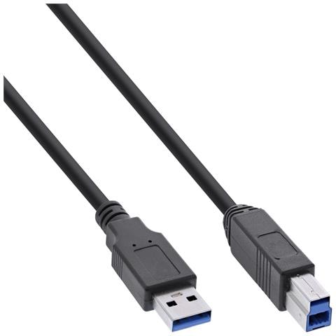 USB 3.2 Gen. 1 7 porte Hub Custodia in alluminio con alimentatore, nero - Foto 7