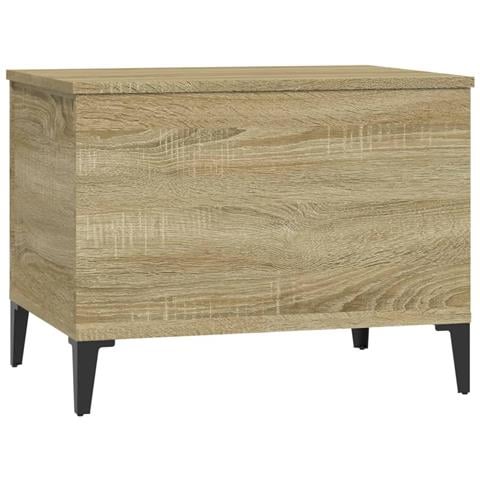 Tavolino Salotto Rovere Sonoma 60x44,5x45 Cm Legno Multistrato - Foto 2