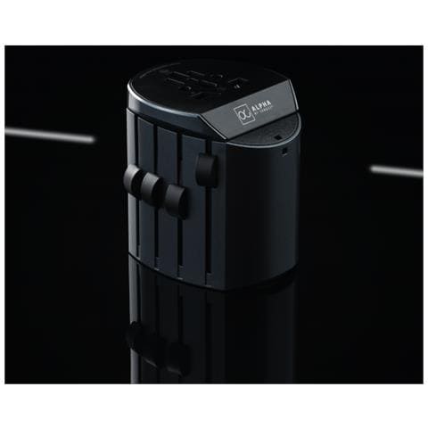 Alpha Adattatore Per Presa Di Corrente Universale Nero - Foto 3