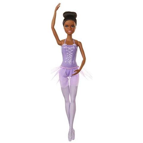 Barbie Ballerina Con Tuta E Scarpe Con Punta Scolpita, Capelli Scuri - Foto 1