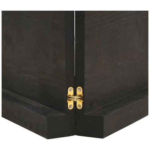 Piano Tavolo Marrone 120x60x (2-6) cm Rovere Massello Trattato - Foto 2