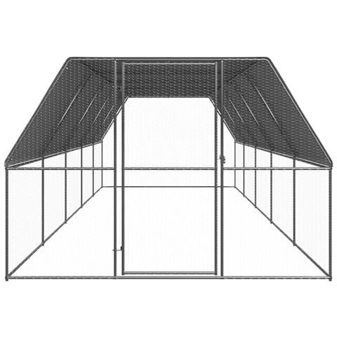 Gabbia Per Polli Da Esterno 3x10x2 M In Acciaio Zincato - Foto 2