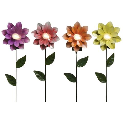 Luce Solare Fiore Solare 11 X 6 X 49,5 Cm - Foto 1