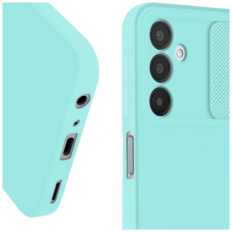 Cover Per Samsung Galaxy A25 5g Silicone Coprifotocamera Scorrevole - Foto 5