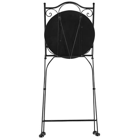 Set Da Balcone Metallo Nero Cozzana - Foto 8