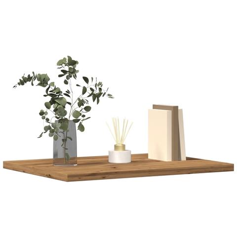 Ripiani Per Libreria 4 Pz Rovere 60x10x1,5 Cm Legno Multistrato - Foto 1