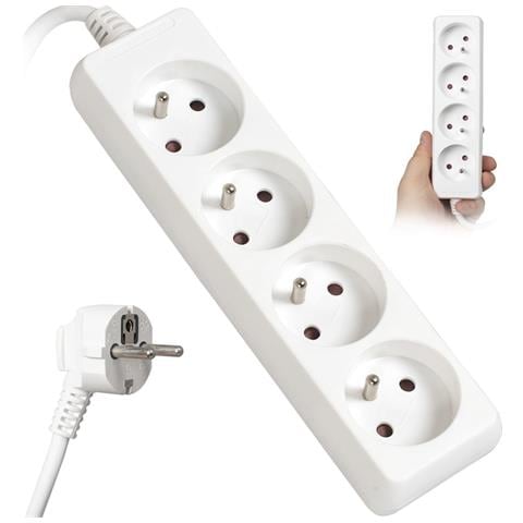 Cavo Di Prolunga 3mb 4gn+0 3x1.0 Ip20 (lb0082-3) Va0306-3 - Foto 1