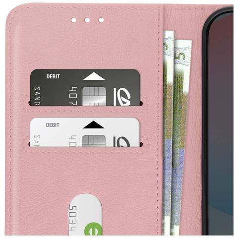 Custodia Per Samsung Galaxy S24 Fe Copertina Portafoglio Stand Video - Foto 2