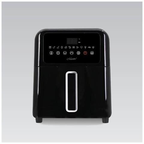 Mr-757 Friggitrice Singolo 6 L Indipendente 1700 W Friggitrice Ad Aria Calda Nero, Argento - Foto 2