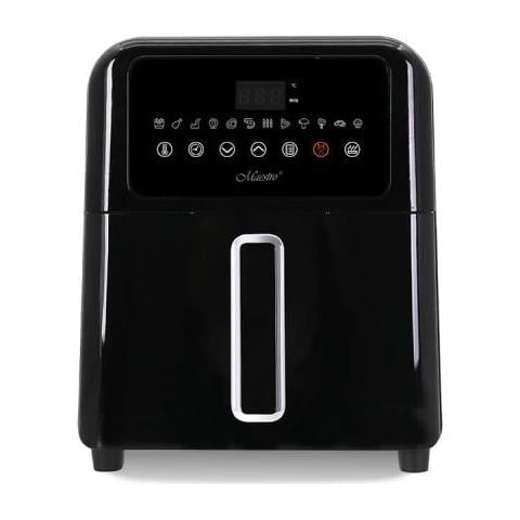 Mr-757 Friggitrice Singolo 6 L Indipendente 1700 W Friggitrice Ad Aria Calda Nero, Argento - Foto 1