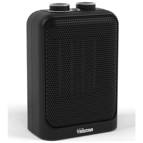 Termoventilatore KA-5205 Ceramica PTC Regolabile 1500 Watt Colore Nero - Foto 1