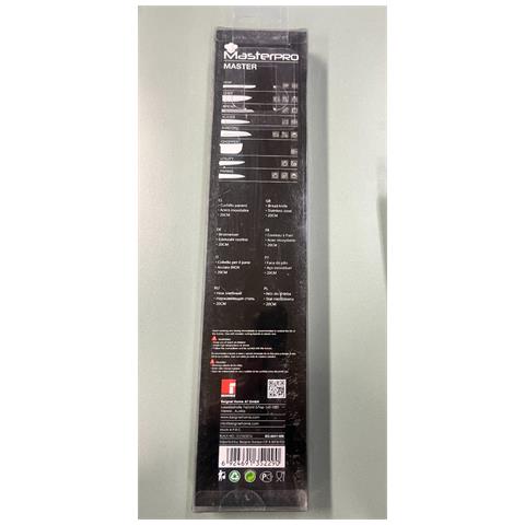 Bergner Masterpro Coltello Pane Acciaio Inox 20 Cm - Foto 3