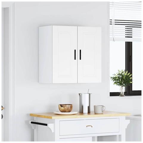 Pensile Da Cucina Porto Bianco In Legno Multistrato - Foto 3