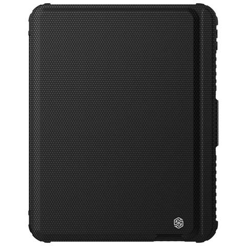 Custodia Con Tastiera Retroilluminata Per Ipad 10,9” Con Paraurti Rinforzato, Nero - Foto 1