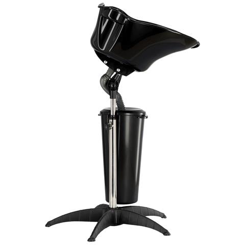 Lavatesta Portatile Di Plastica Da Parrucchiere Regolabile Uso Professionale E Domestico + Serbatoio - Foto 6