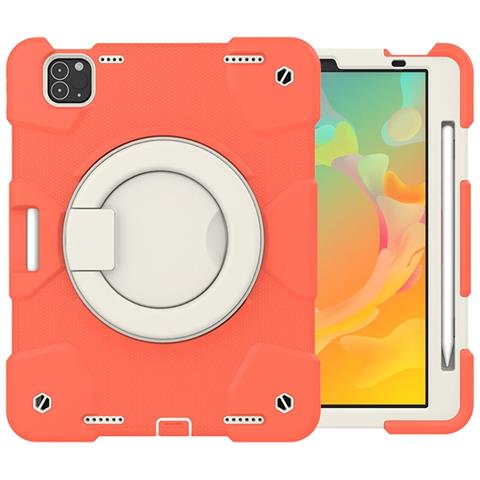 Custodia Per Ipad Pro 3/2/1 11"" Con Supporto E Tracolla Arancione - Foto 1