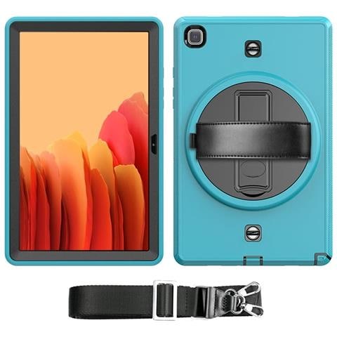 Custodia Per Samsung Galaxy A8 10.5"" Con Tracolla Turchese - Foto 2