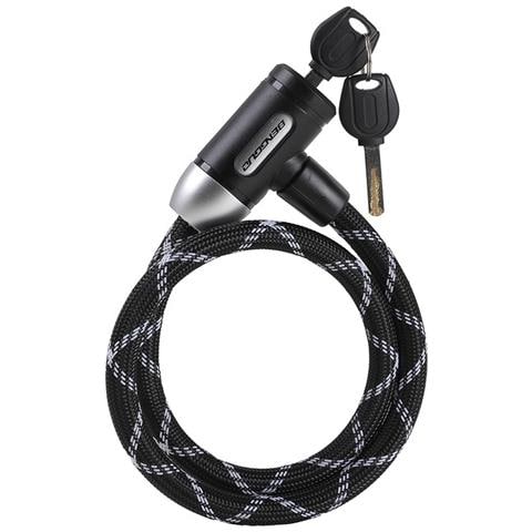 Lucchetto Antifurto Per Bici Con Cavo In Acciaio E Nylon - Sicurezza Portatile Per Biciclette - Foto 1