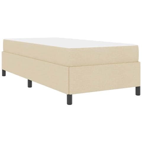Letto a molle Crema e Nero 90 x 200 cm - Foto 9