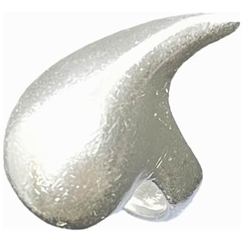 Anello A Goccia Placcato Argento - Foto 2