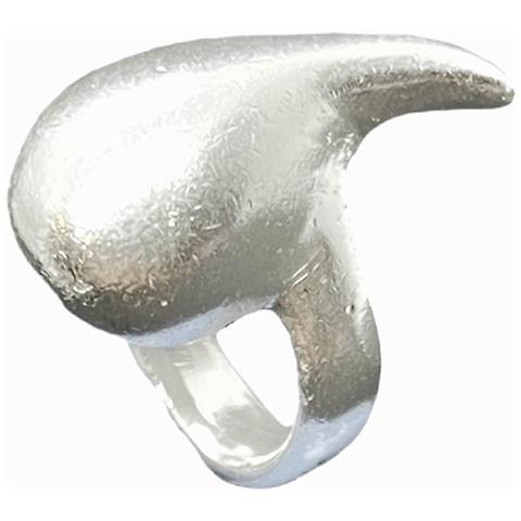 Anello A Goccia Placcato Argento - Foto 5